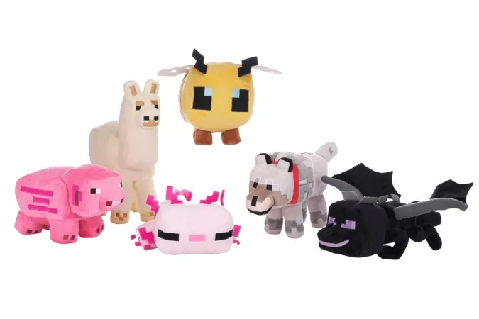 Play by Play MInecraft - plyšové zvíře - 30 cm - 6 druhů