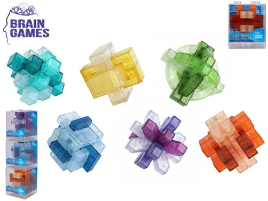 Mikro trading Brain Games - Kostka puzzle - 7 cm - 6 druhů
