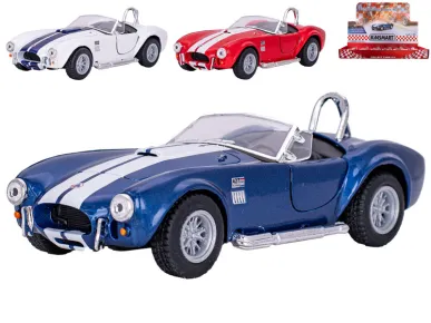 Kinsmart Kovový model auta Kinsmart Shelby Cobra 427 1965 - 13 cm - na zpětný chod