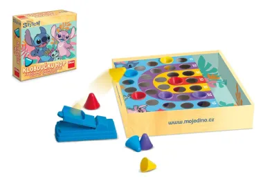 Dino Stitch a Angel - Kloboučku hop! - společenská hra