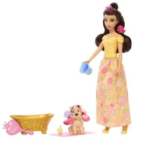 Mattel Disney Princess - panenka BELLA s pejskem