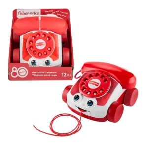 Mattel Fisher Price - Tahací telefon - 80. výročí MATTEL