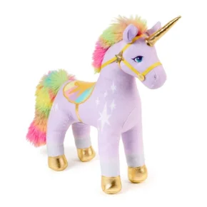 Spin Master UNICORN ACADEMY - plyšový jednorožec WILDSTAR - 38 cm - se zvuky