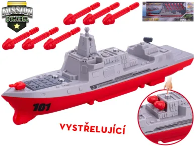 Mikro trading Mission Control - Torpédoborec - 24 cm - na setrvačník