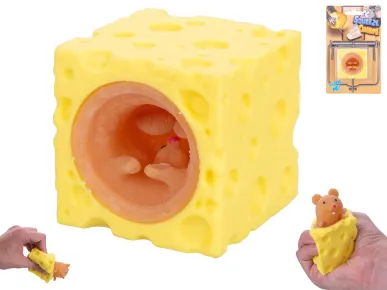 Mikro trading Sýr strečový s vyskakující myší