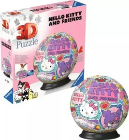Ravensburger 3D Puzzle-Ball - Hello Kitty - 73 dílků