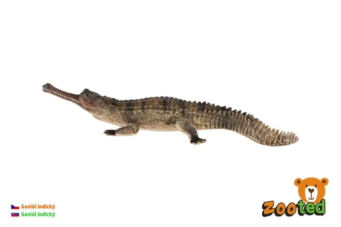 Teddies Gaviál indický - ZOOTED - 21 cm