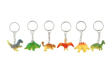 Teddies Přívěsek na klíče - DINOSAURUS - 7cm - mix druhů
