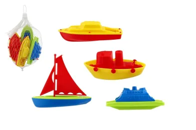 Teddies Sada do vany - Lodičky - 4 ks v síťce