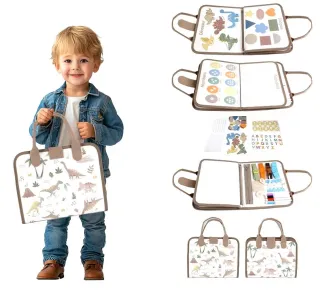 2Kids Toys Senzorická busy kniha - Dinosauři 1