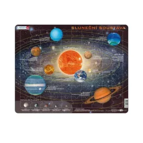 Dino Puzzle EDU - SLUNEČNÍ SOUSTAVA - 70 dílků