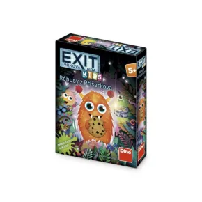 Dino EXIT - ÚNIKOVÁ HRA KIDS: RÉBUSY Z PŘÍŠERKOVA - párty hra