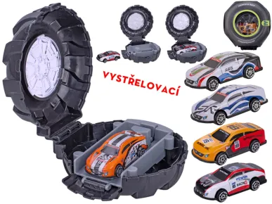 Mikro trading Auto vystřelovací z pneumatiky - 6,5 cm - volný chod