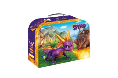 Teddies Kufřík školní papírový - Spyro