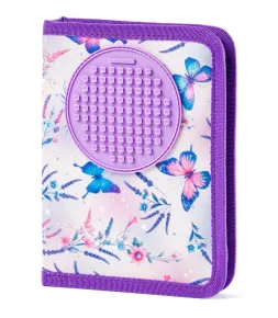 Pixie crew Školní penál základní - Motýli