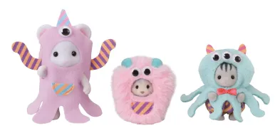 Sylvanian family Trio baby příšerek