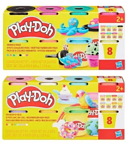 Hasbro Play Doh - 8 ks kelímků V2 - mix druhů