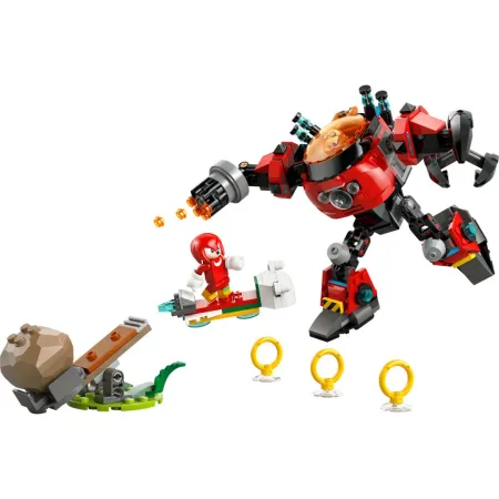 LEGO SONIC THE HEDGEHOG 77005 - Knuckles vs. Dr. Eggman: Robotický oblek Egg Crusher