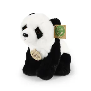 Rappa SOFT COLLECTION - Plyšová PANDA sedící - 23 cm - ECO-FRIENDLY