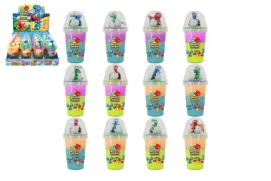 Teddies Sliz - hmota Slimy - 155 gramů - s dinosaurem