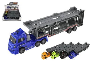 Teddies Auto - Kamion přepravník na setrvačník - 45 cm