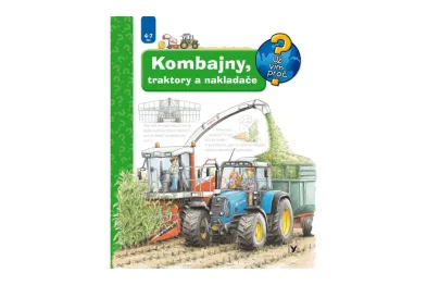 Albatros Knížka - Kombajny, traktory a nakladače - CZ text
