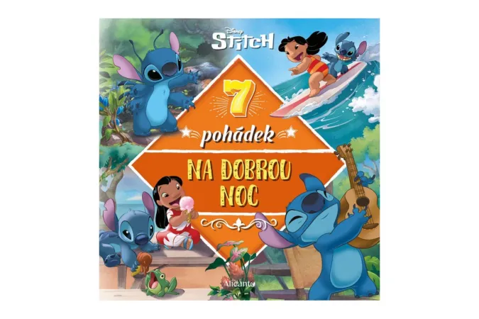 Albatros Knížka - Stitch: 7 pohádek na dobrou noc - CZ text