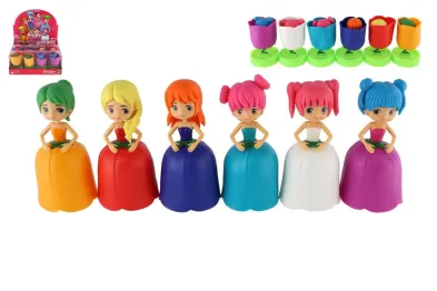 Teddies Panenka - Květinová víla - 12 cm - mix druhů