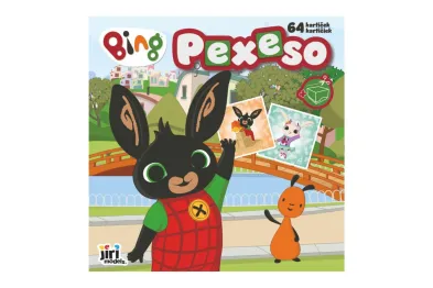 Teddies BIng - Králíček Bing: Pexeso v sešitu - 64 ks