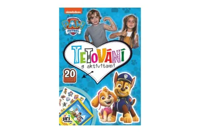 Teddies Tlapková patrola - sešit Tetování s aktivitami