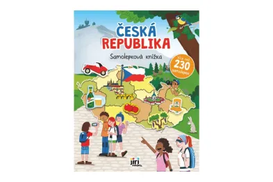 Teddies Velká samolepková knížka - Česká republika