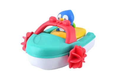 Teddies Loď s tučňákem na natažení -  do vody