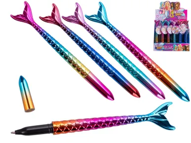 Mikro trading Propiska ve tvaru ocasu mořské víly - 16,5 cm