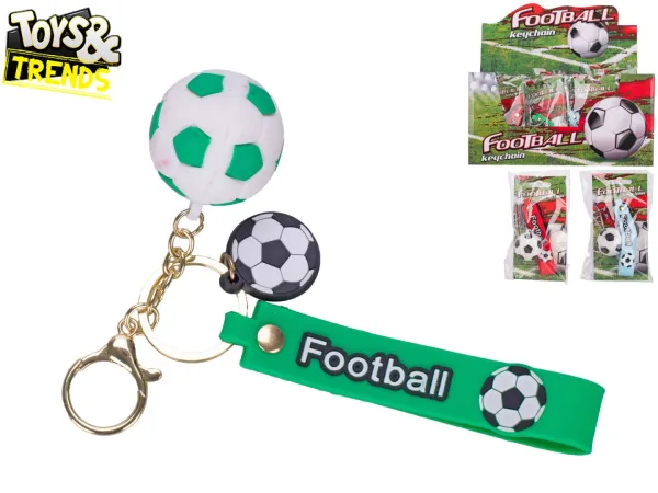 Mikro trading Toys&Trends - Míč fotbalový - přívěsek na klíče - 4 cm