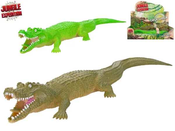 Mikro trading Jungle Expedition - Krokodýl - 28 cm