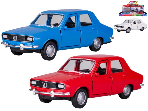 Mikro trading Sestavený kovový model auta Welly Dacia 1300 - 11,5 cm