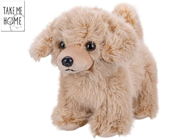 Mikro trading Take Me Home - Pes plyšový - 22 cm - stojící