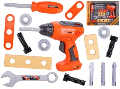 Mikro trading Sada nářadí s vrtačkou - 16 ks