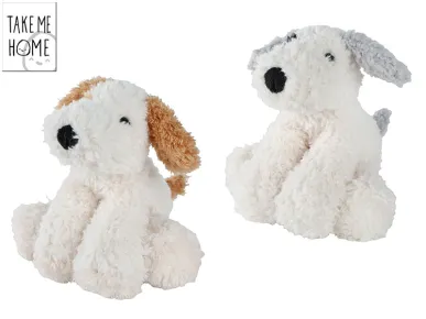 Mikro trading Take Me Home - Pes plyšový - 16 cm - sedící