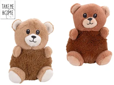 Mikro trading Take Me Home - Medvídek plyšový - 15 cm - sedící