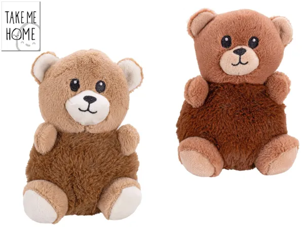 Mikro trading Take Me Home - Medvídek plyšový - 15 cm - sedící