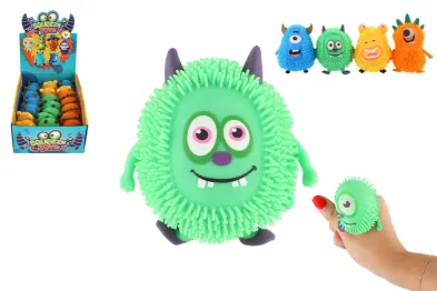 Teddies Příšera antistresová natahovací - 9 cm - mačkací silikon