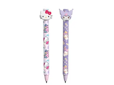 Teddies Tužka / Pero gumovací Hello Kitty - 15 cm - 2 druhy