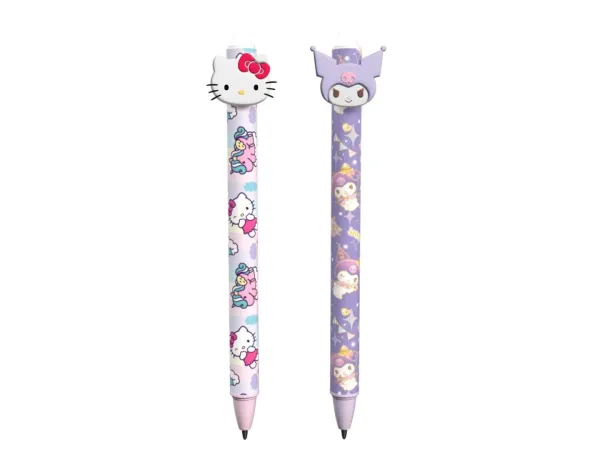 Teddies Tužka / Pero gumovací Hello Kitty - 15 cm - 2 druhy