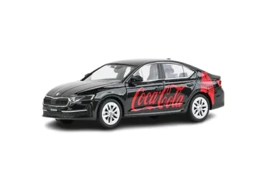 Abrex Škoda Octavia IV FL (2024) - Coca-Cola - černá