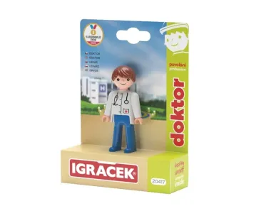Efko IGRÁČEK - Doktor - figurka s příslušenstvím