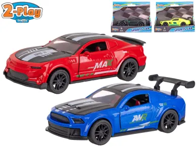 Mikro trading 2-Play Traffic - Auto sportovní na zpětný chod - 11,5 cm