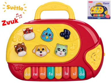Mikro trading Pianko - na baterie se světlem a zvukem