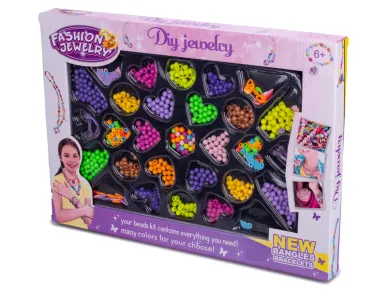 Mikro trading Korálky navlékací v krabičce