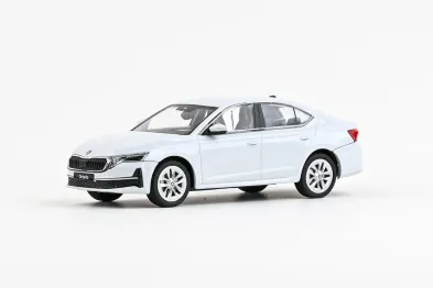 Abrex Škoda Octavia IV FL (2024) - Bílá Moon Metalíza